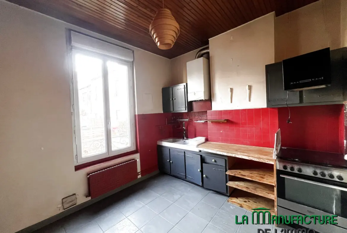 Appartement F2 bis/T3 à vendre à Saint-Etienne - Carnot Tezenas 