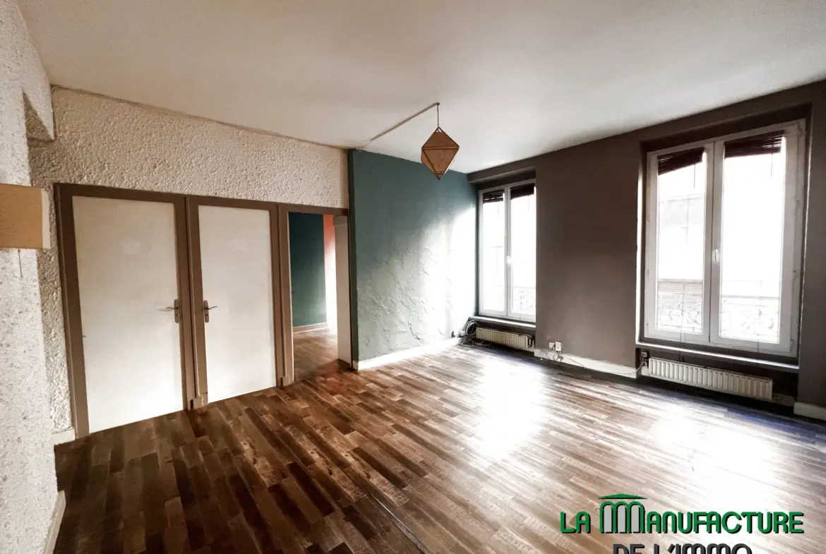 Appartement F2 bis/T3 à vendre à Saint-Etienne - Carnot Tezenas 