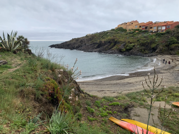 À vendre : appartement T1 bis à Collioure avec vue sur mer