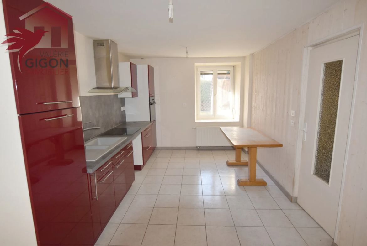 À vendre : Appartement Triplex F7 Indépendant de 170 m² avec jardin à Voujeaucourt 