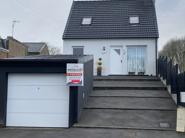 Maison individuelle à Verchain-Maugre avec jardin et garage - 93 m² - 3 chambres