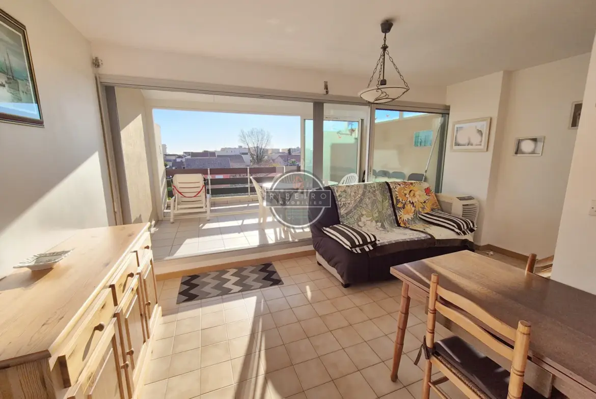 Appartement 2 pièces avec terrasse à vendre au Grau d'Agde 