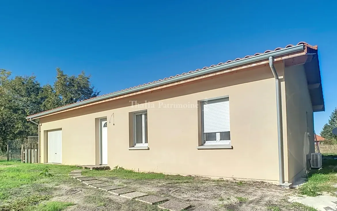 Maison neuve à Labouheyre en attente de décoration 