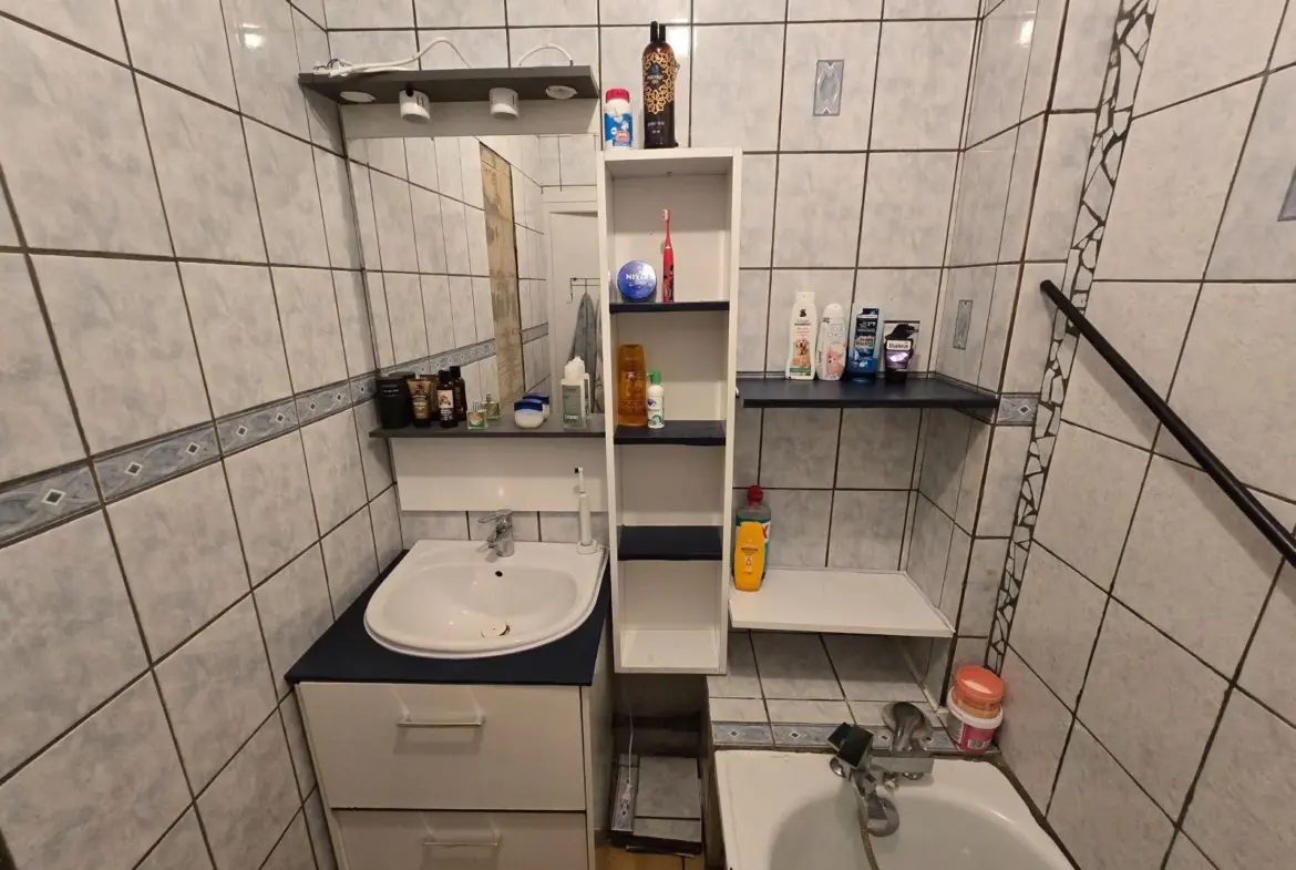 À vendre : Appartement lumineux à St-Étienne Terrenoire 