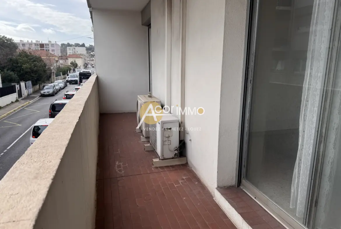 À vendre : Appartement T3 avec balcon à La Seyne sur Mer 