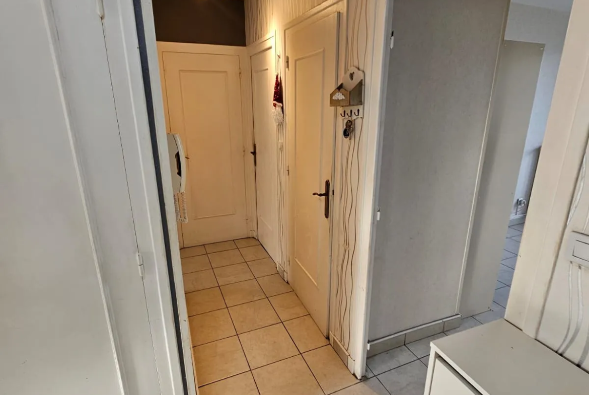 À vendre Appartement F3 traversant à Saint-Étienne avec deux balcons 