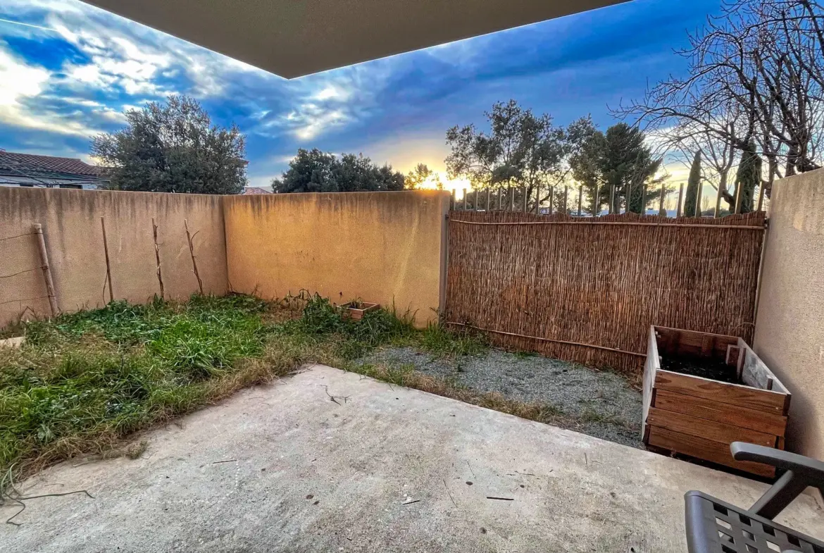 Charmant Appartement à Morières-lès-Avignon avec Jardin et Terrasse 