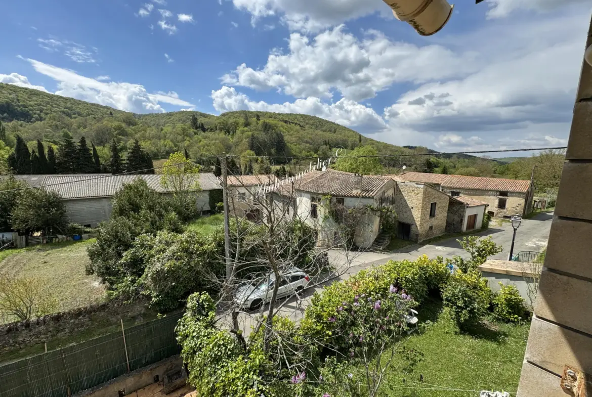 Maison de village avec jardin et étable à Mirepoix 