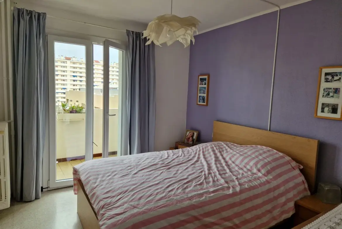 Toulon Aguillon - Appartement 5 pièces de 88 m² avec balcon et parking 