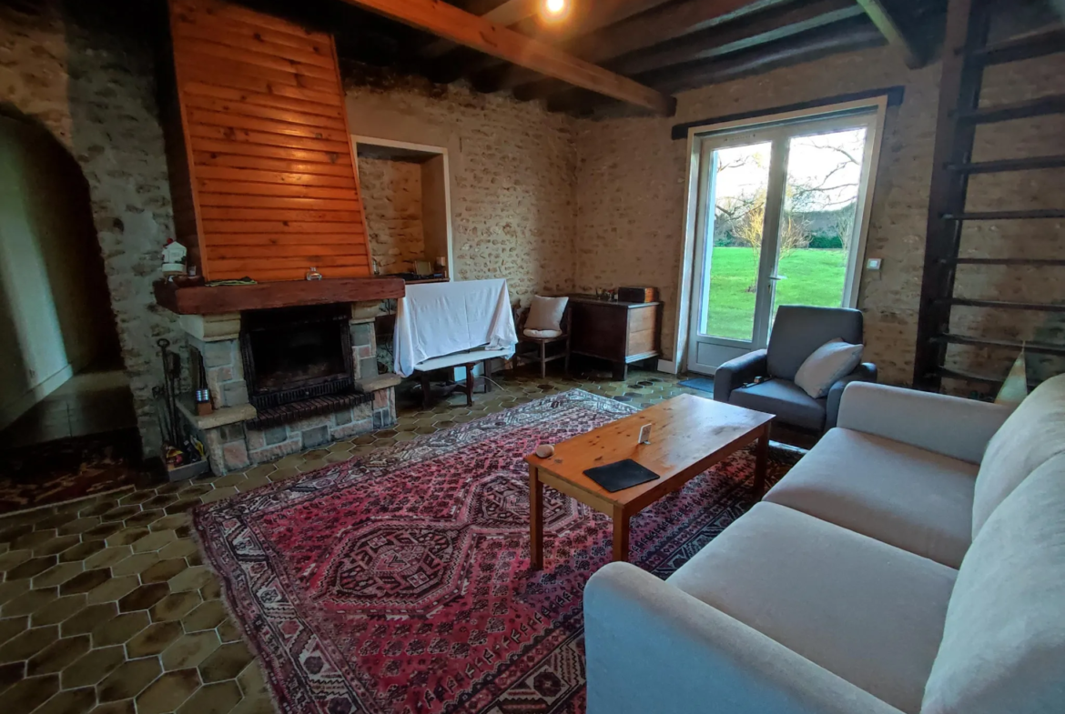 Longère familiale à vendre à Auneau, 90 m² sur 1634 m² de terrain 