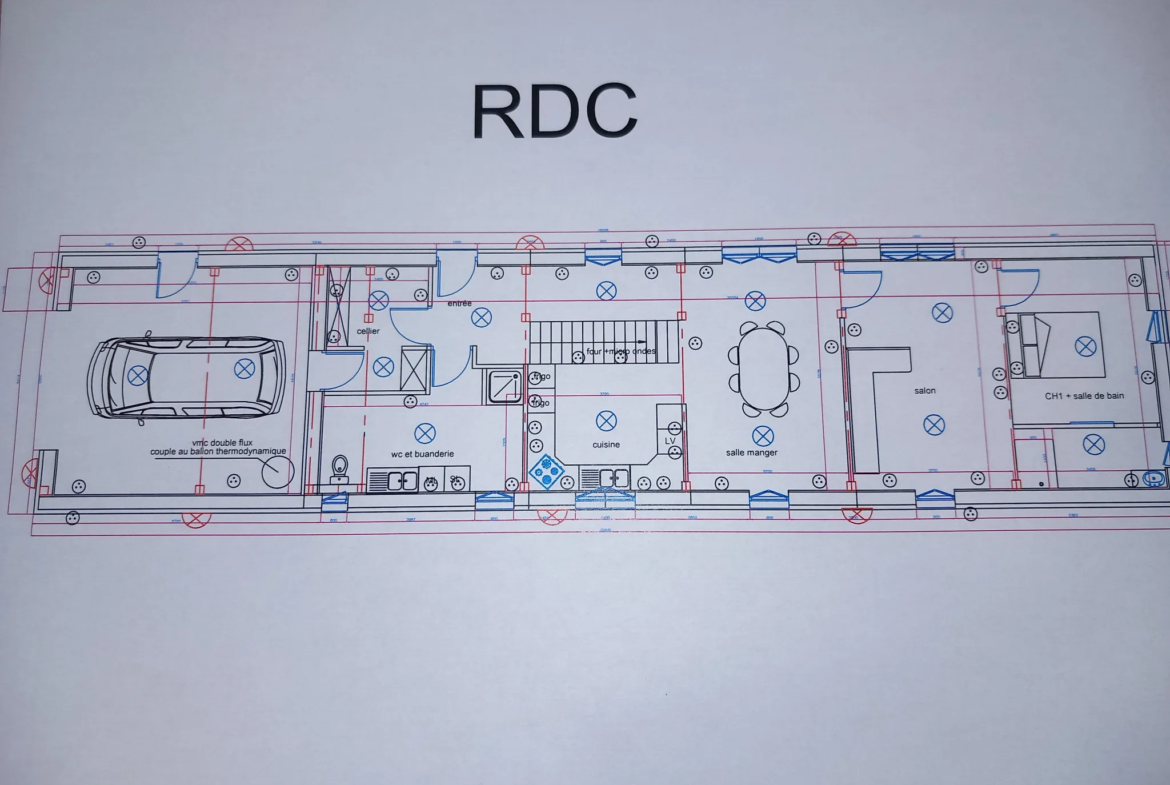 Maison rénovée à Auros, proche de LANGON - 270 300 € 