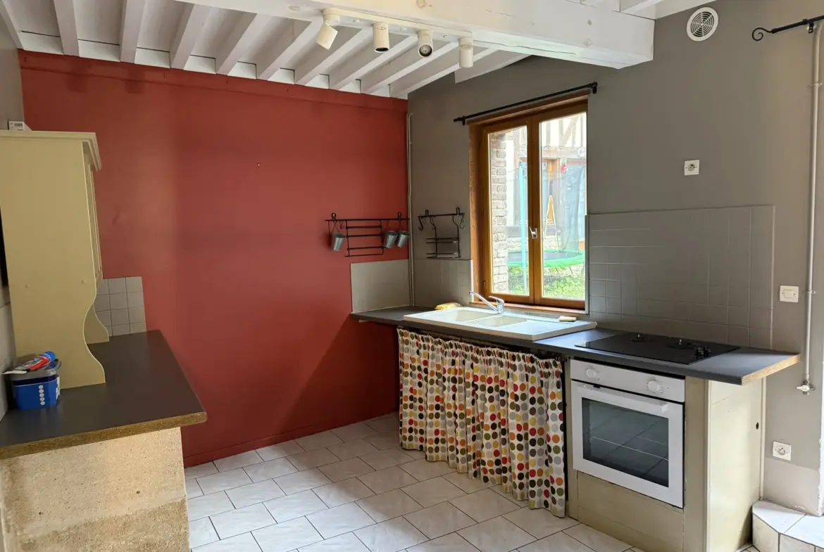 Maison lumineuse à vendre au centre de Livarot - 108 m² 