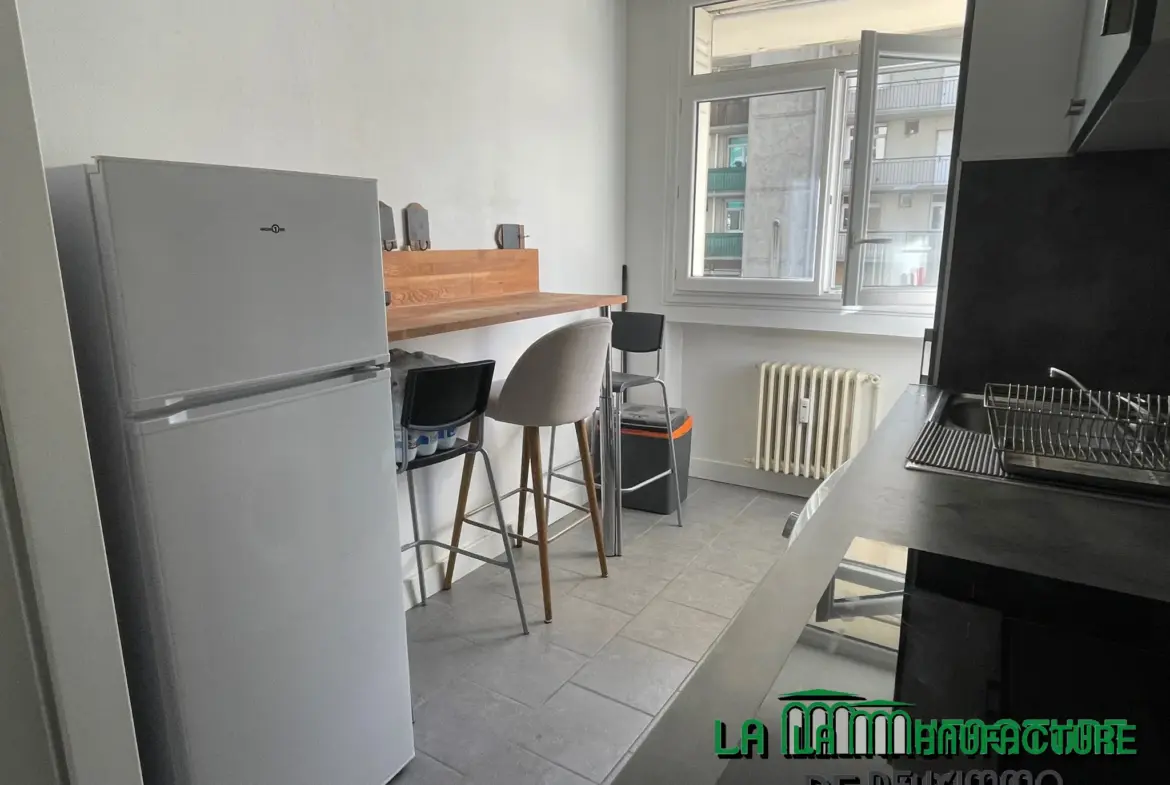 Appartement F3 avec balcon et cave à Saint-Étienne 