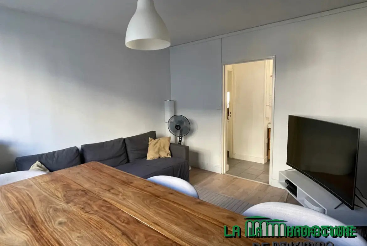 Appartement F3 avec balcon et cave à Saint-Étienne 