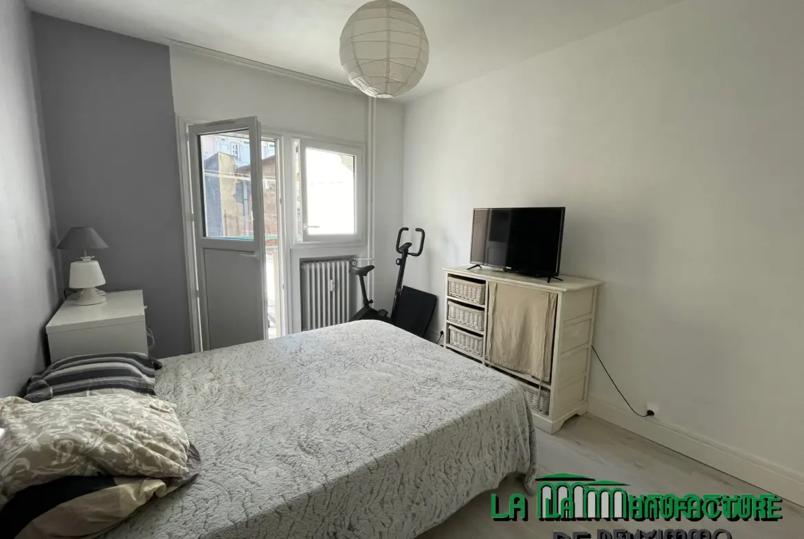 Appartement F3 avec balcon et cave à Saint-Étienne 