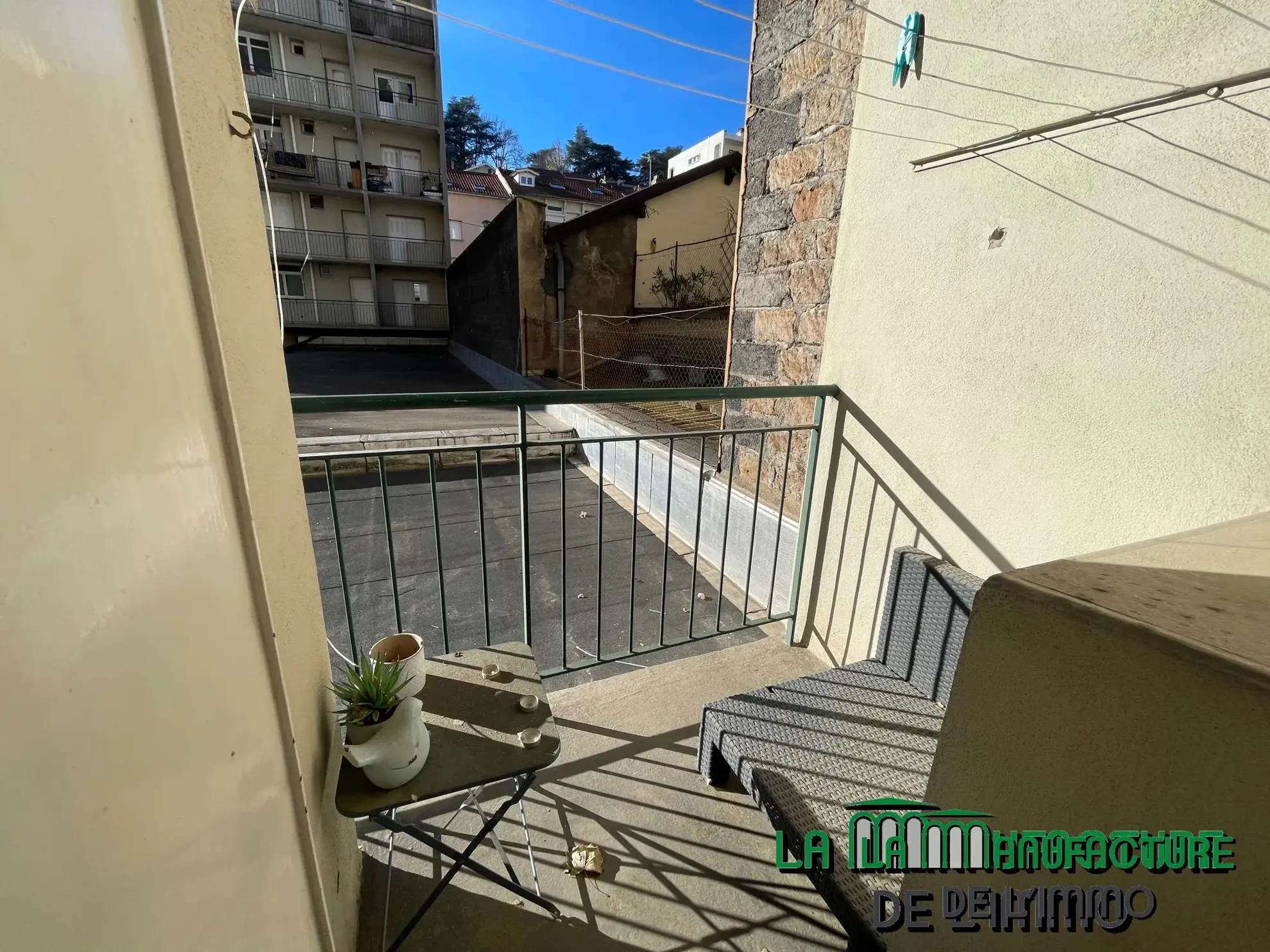 Appartement F3 avec balcon et cave à Saint-Étienne 