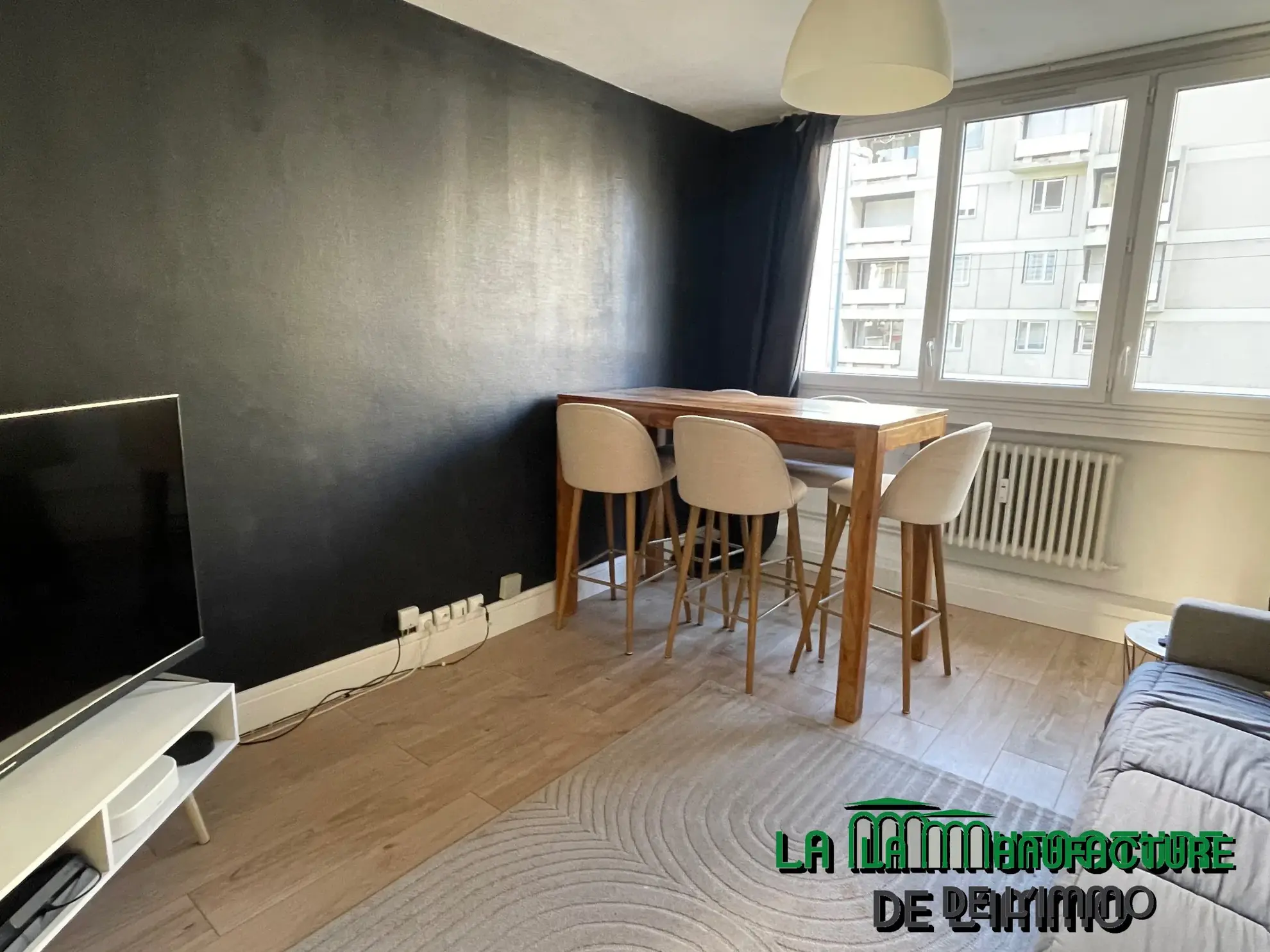 Appartement F3 avec balcon et cave à Saint-Étienne 