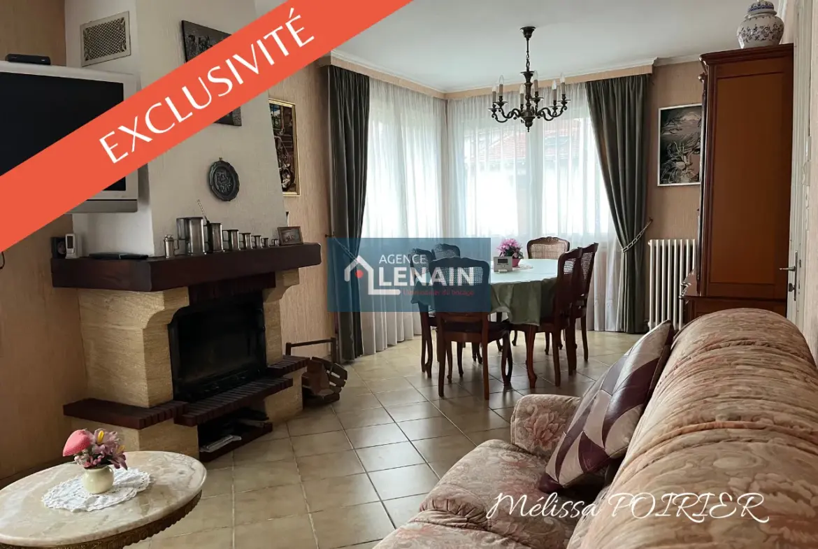 Maison spacieuse à vendre avec 4 chambres à Cholet 