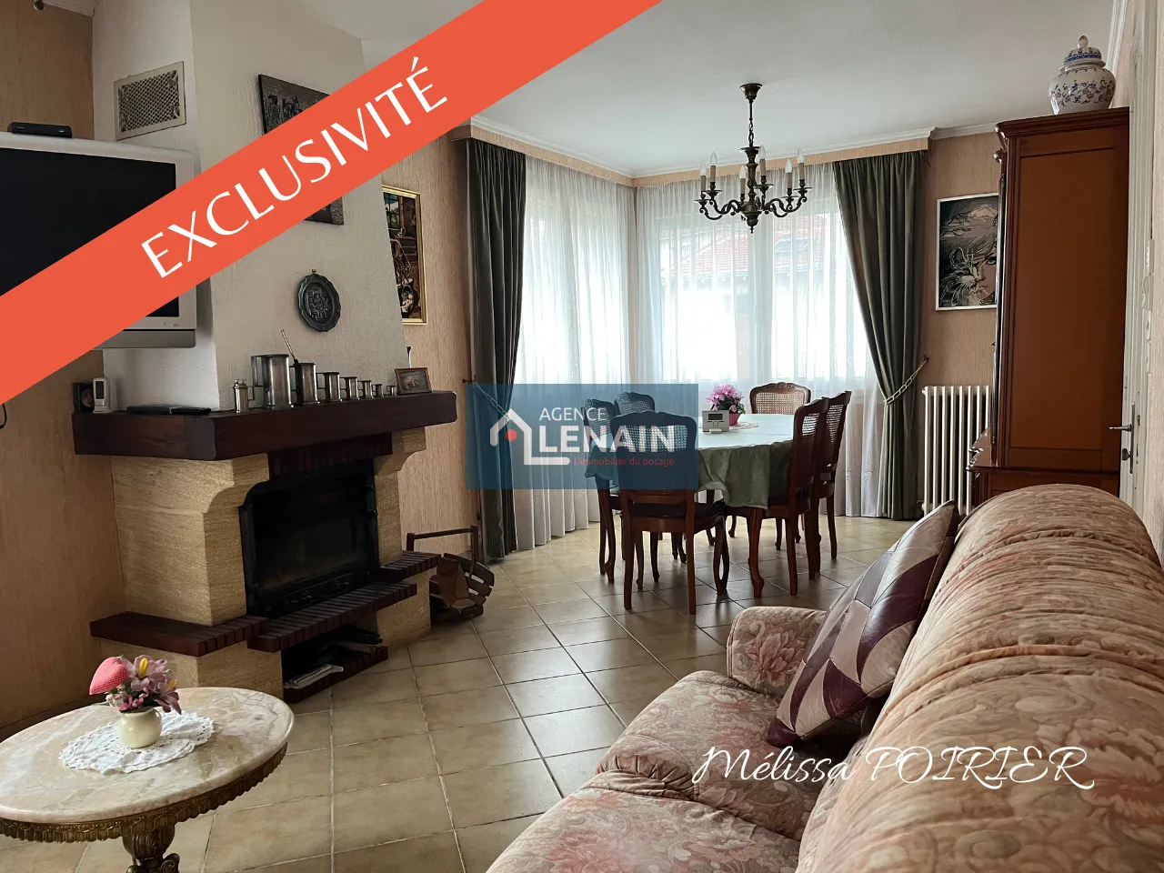 Maison spacieuse à vendre avec 4 chambres à Cholet 