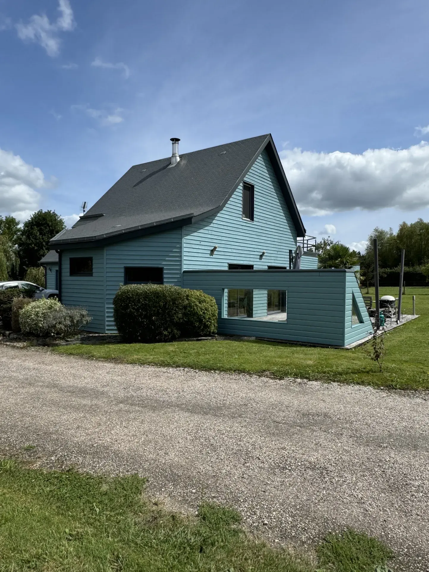 Maison familiale lumineuse à ossature bois à Saint Pierre sur Auge 