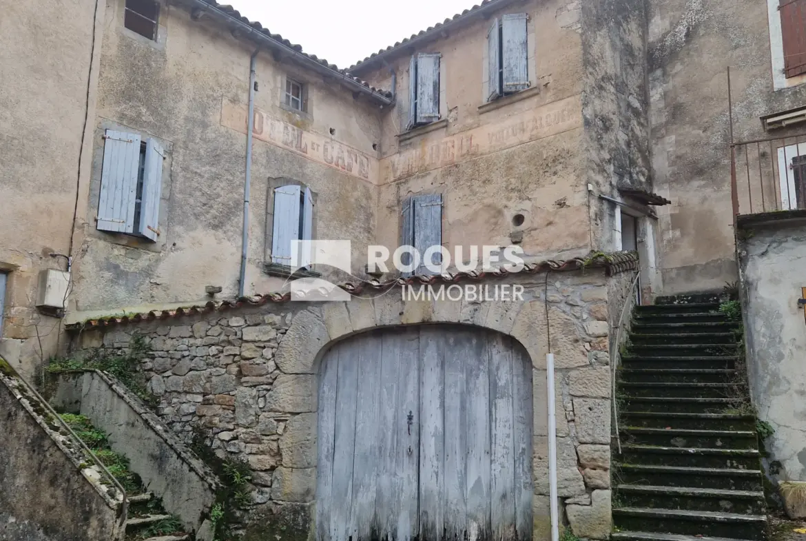 Vallée de la Sorgue : Maison de village 94 m² à rénover 