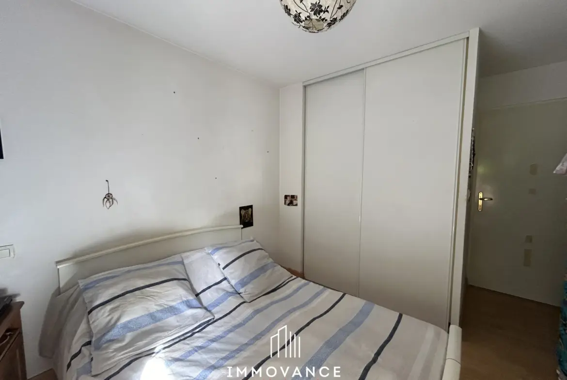 Appartement trois pièces en rez-de-chaussée à Montpellier, vendu loué 