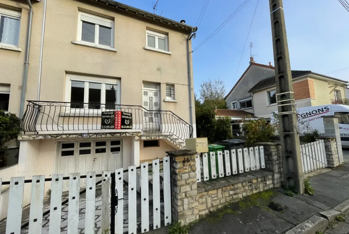 Maison à vendre - Secteur Prémartine à Le Mans 