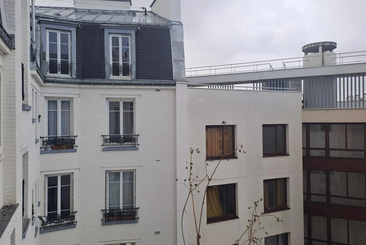 À vendre : Appartement 2 pièces Rue de l'amiral Roussin à Paris 