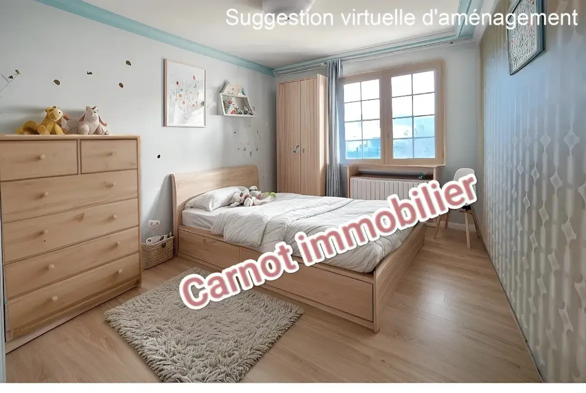 Maison familiale à vendre à Saint-Nazaire avec jardin et garage 