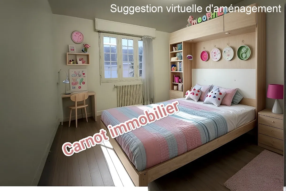 Maison familiale à vendre à Saint-Nazaire avec jardin et garage 