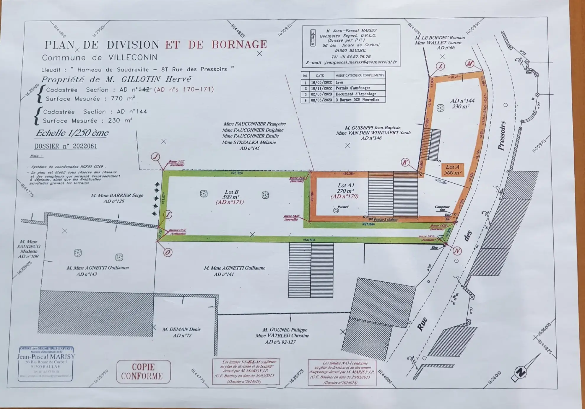 Terrain à bâtir de 500 m2 à Dourdan, 10 min de Dourdan 