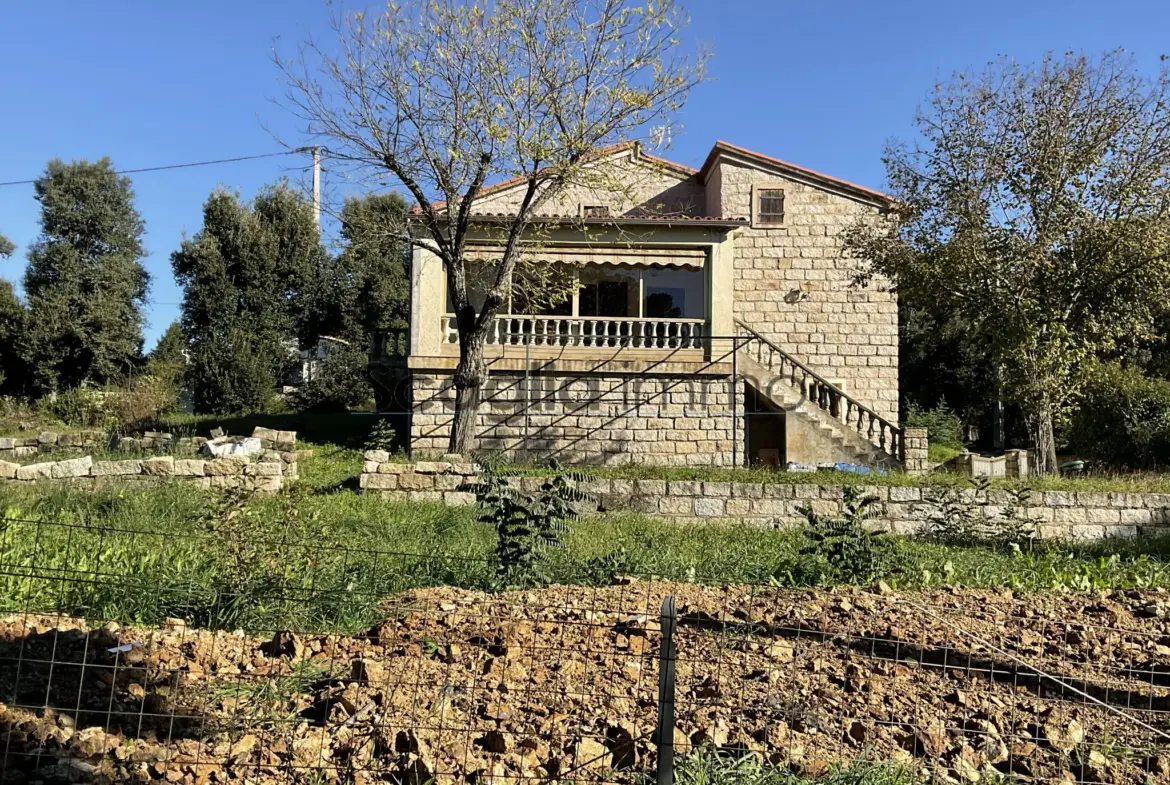 Maison type 3 individuelle à Petreto-Bicchisano à vendre 