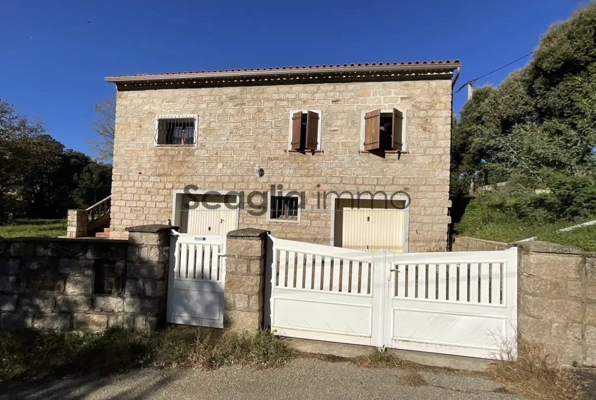 Maison type 3 individuelle à Petreto-Bicchisano à vendre 