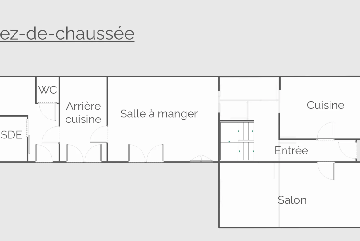 Maison à rénover à Crazannes avec jardin, 3-4 chambres 