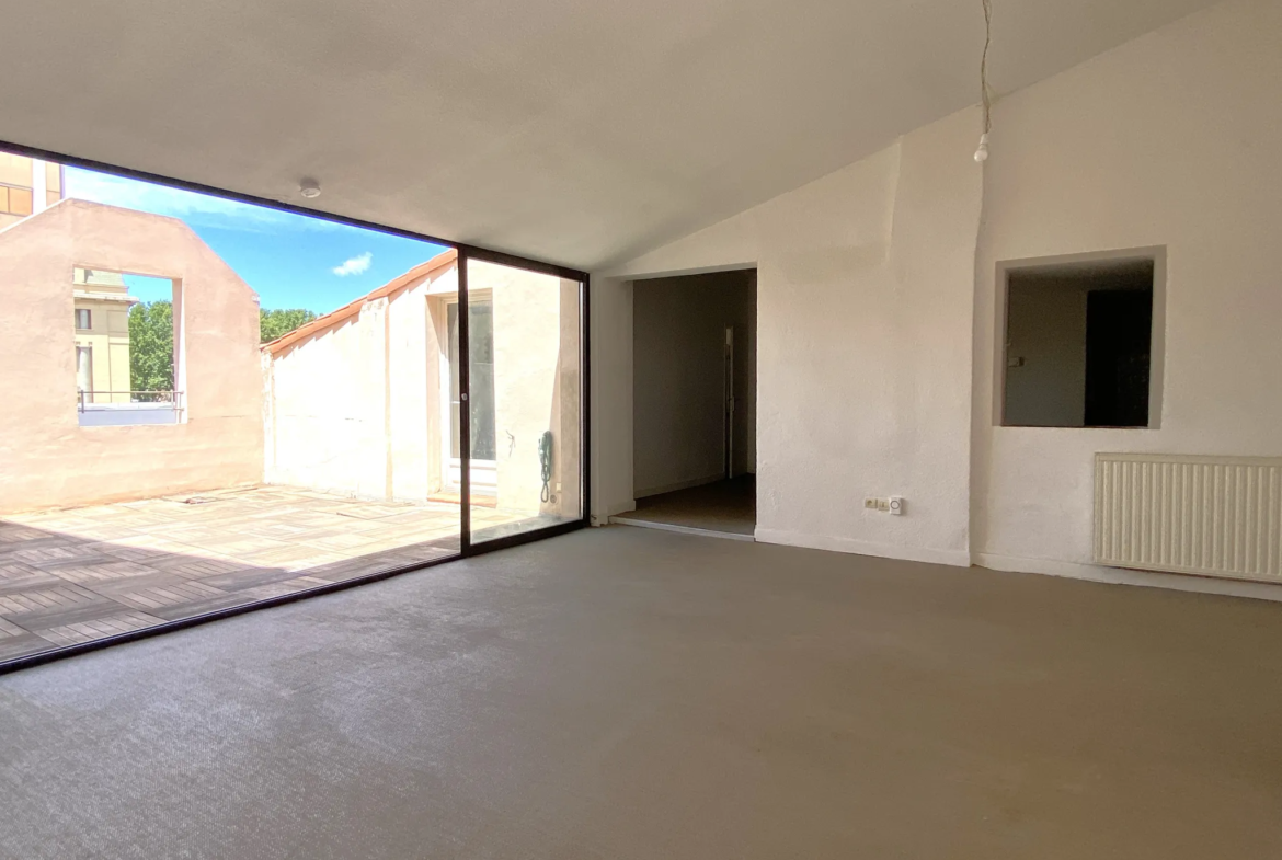 Appartement avec terrasse à vendre, Place Arago, Perpignan 