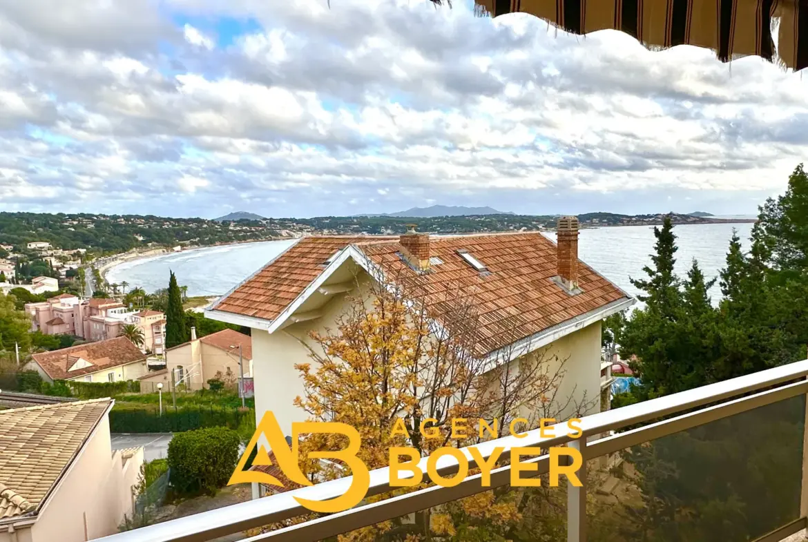 Studio Vue Mer à Bandol avec Terrasse et Parking 