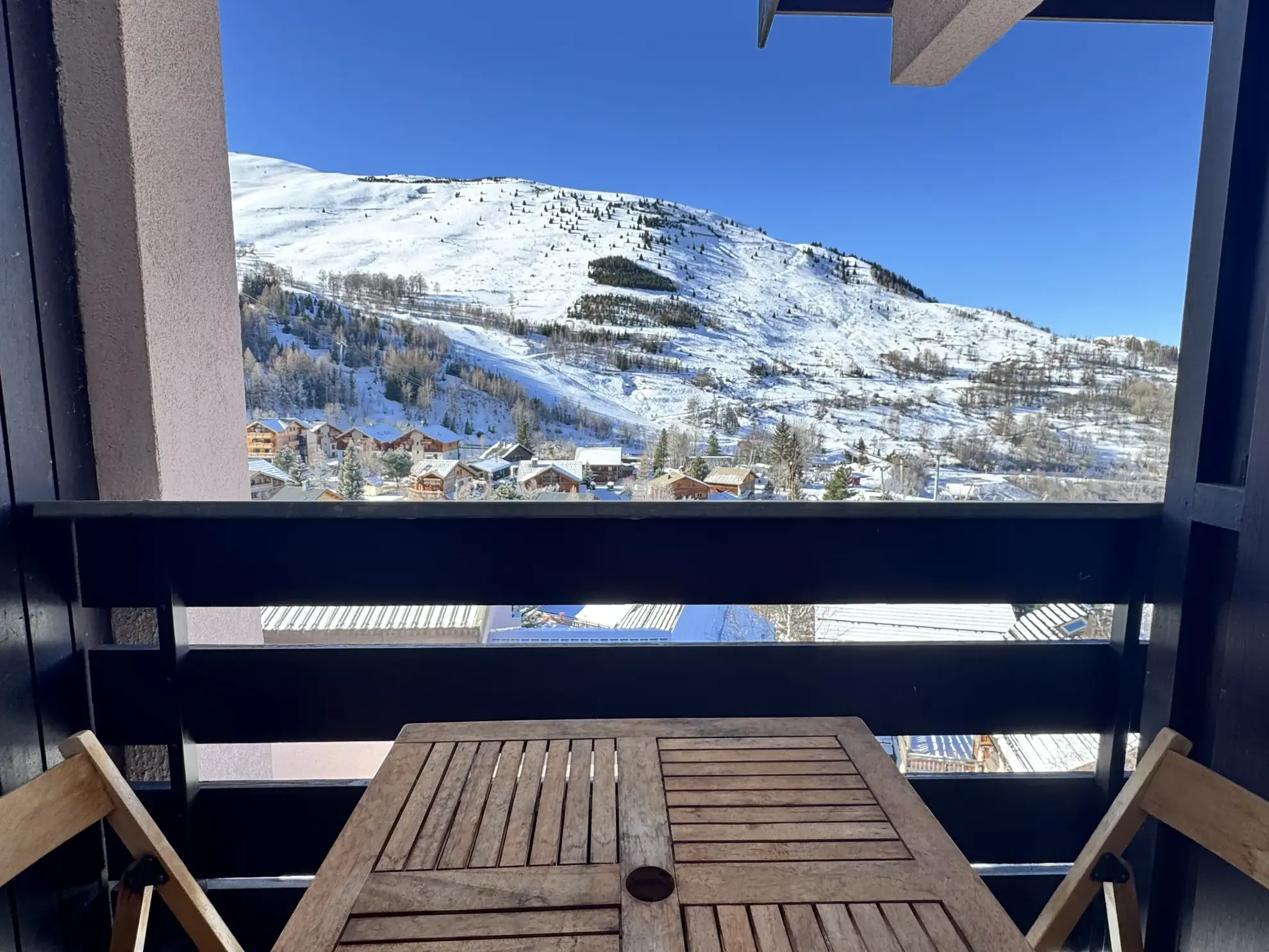 Studio idéal aux Deux Alpes avec vue sur Vallée Blanche 