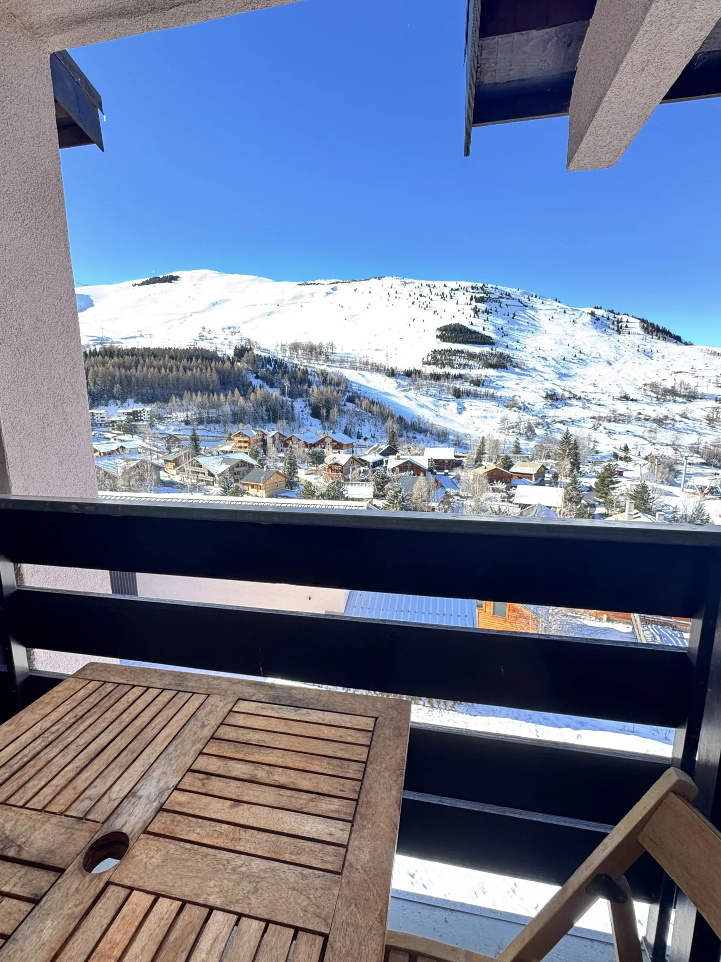 Studio idéal aux Deux Alpes avec vue sur Vallée Blanche 