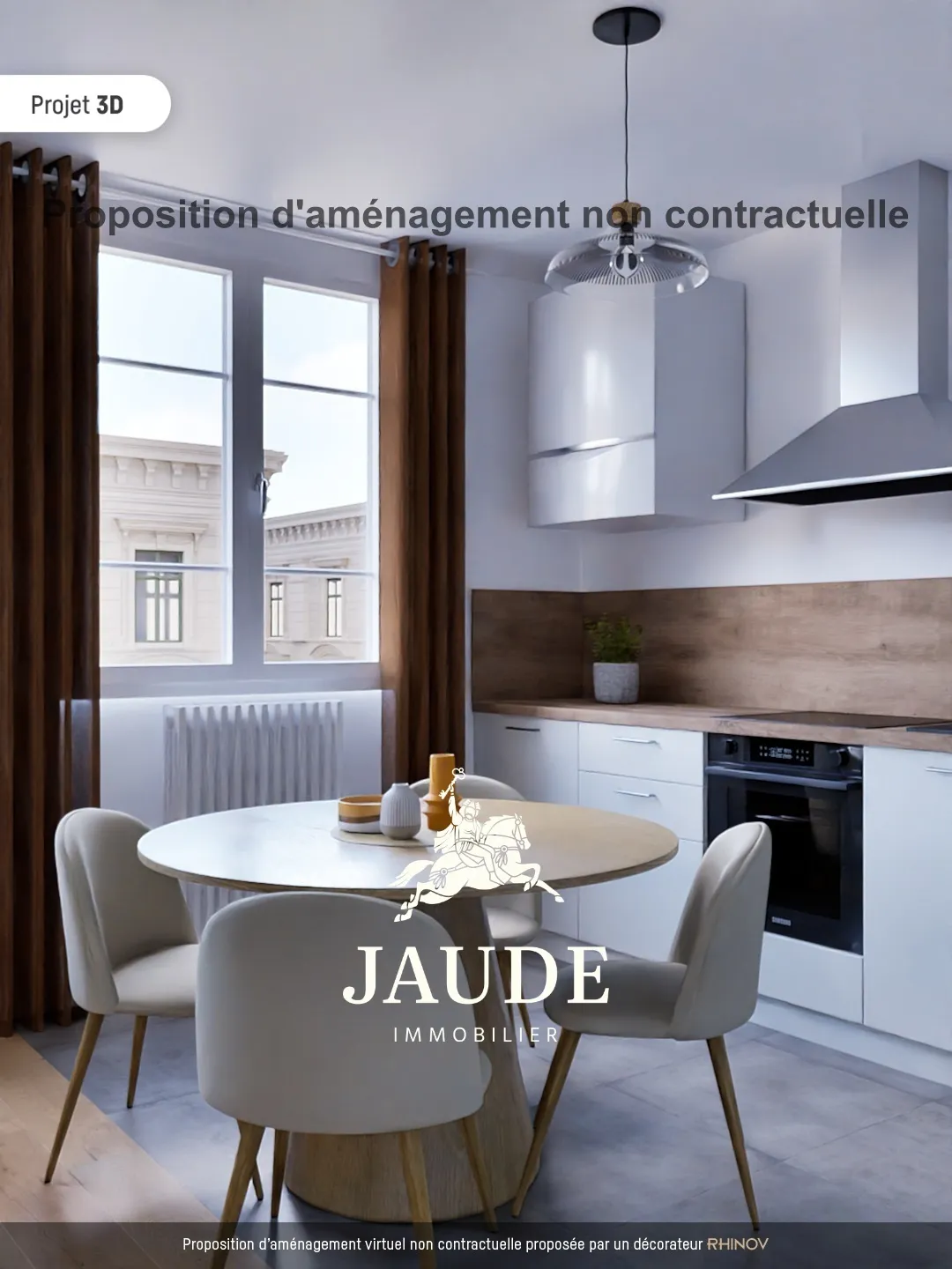 Vente appartement F3 de 53 m² à Chamalières 