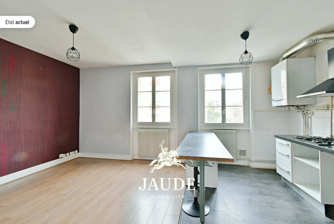 Vente appartement F3 de 53 m² à Chamalières 