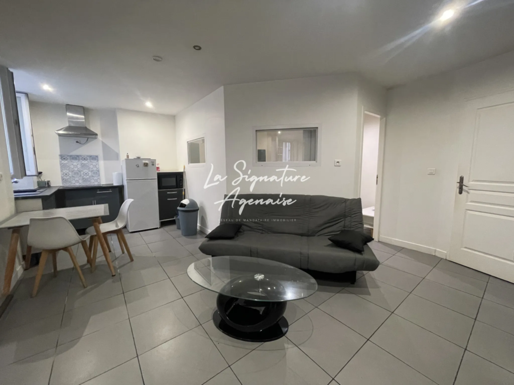 Appartement lumineux de 37 m² à vendre à Agen