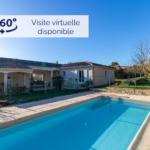 VILLA 5 CHAMBRES avec PISCINE et JARDIN à Saint-Vaize