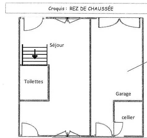 Charmante maison de ville avec jardin à Sablé-sur-Sarthe 