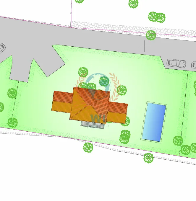 Terrain constructible de 699 m2 à Trans en Provence 