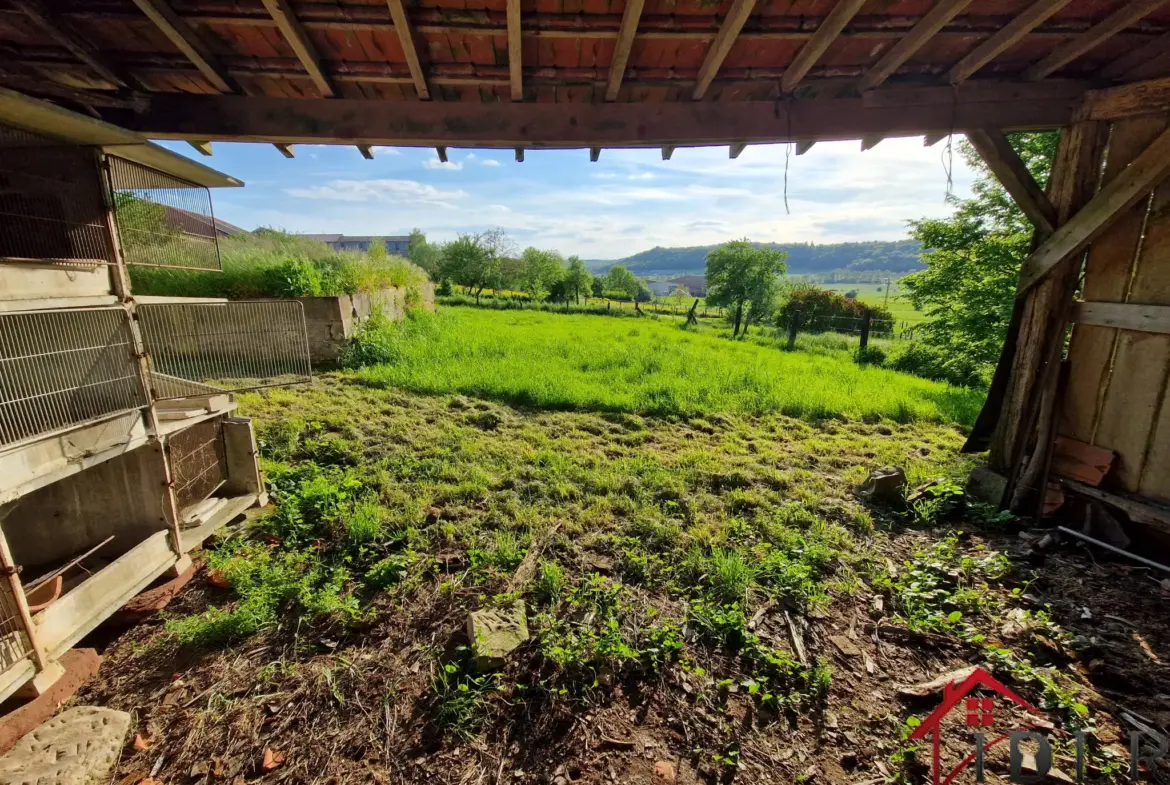 Maison de caractère à vendre à Tollaincourt avec grand potentiel 