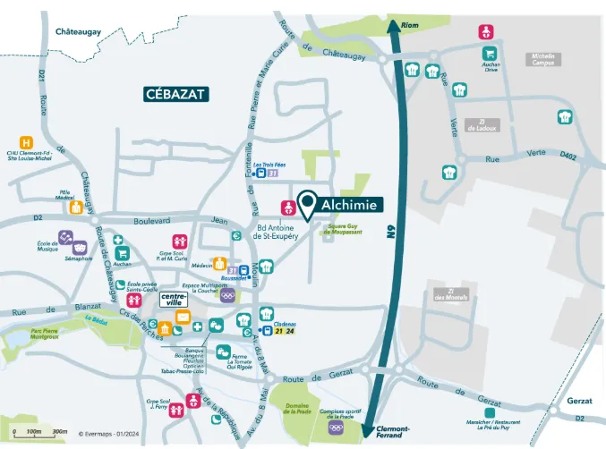 Programme immobilier neuf à Cébazat - Alchimie 