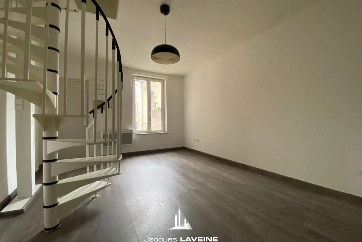 Vente Appartement 2 pièces en Duplex à Metz Hypercentre 