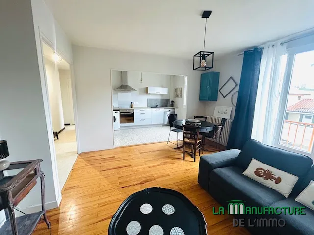 Appartement F2 rénové avec cave et séchoir à Montplaisir, Saint-Étienne 