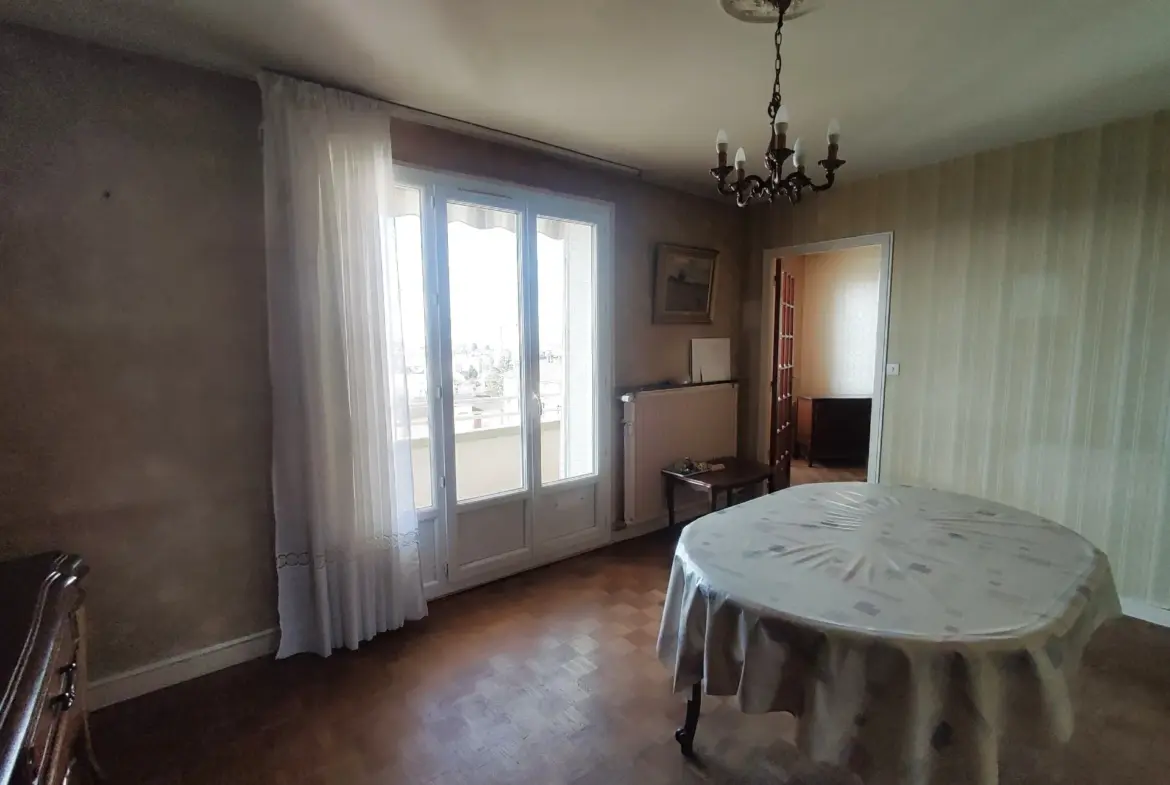 Appartement dernier étage 2 chambres à Nevers - 62 m² 