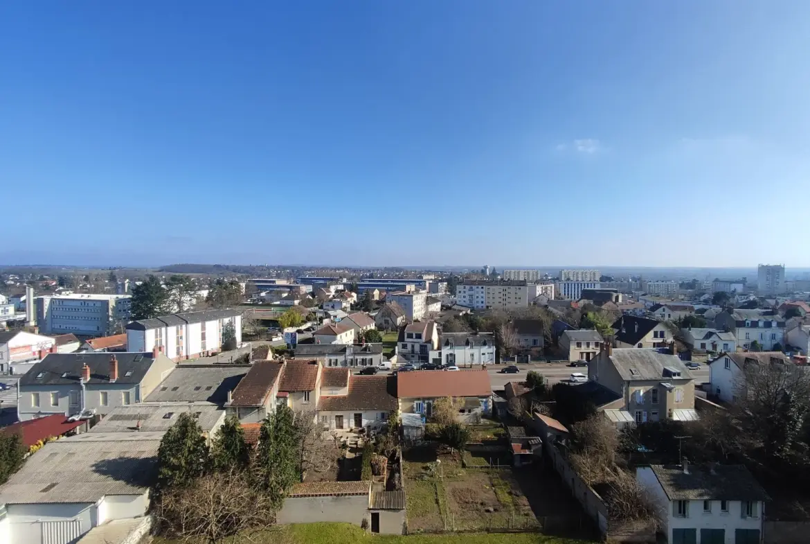 Appartement dernier étage 2 chambres à Nevers - 62 m² 